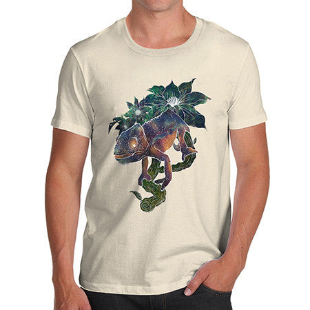 Men's Rainbow Chameleon T-Shirt