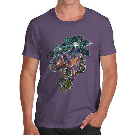 Men's Rainbow Chameleon T-Shirt