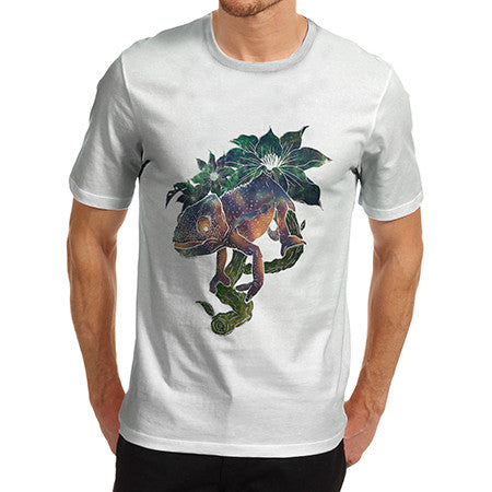 Men's Rainbow Chameleon T-Shirt