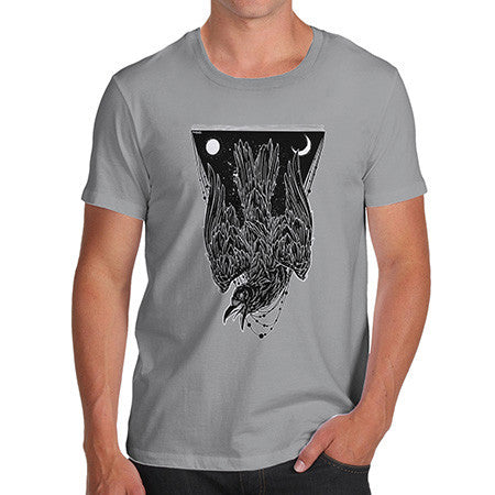 Men's Diving Black Crow T-Shirt