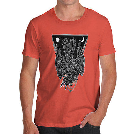 Men's Diving Black Crow T-Shirt