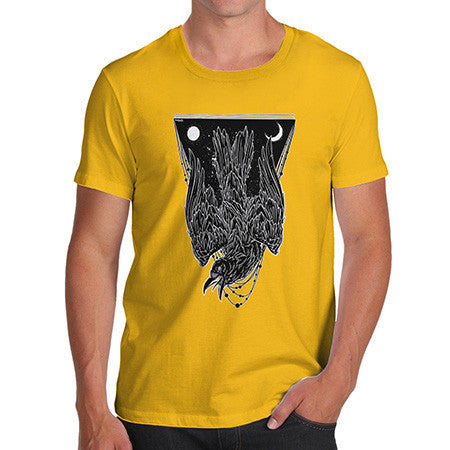 Men's Diving Black Crow T-Shirt