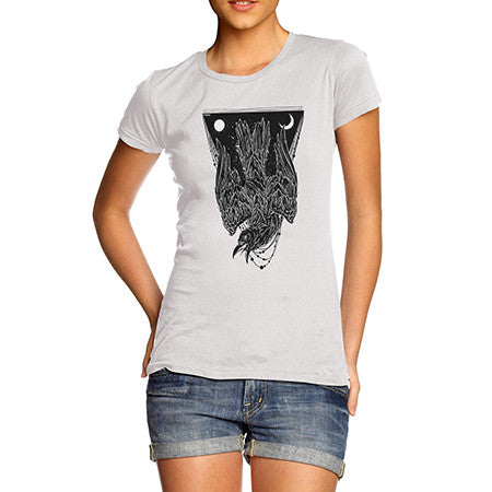 Women's Diving Black Crow T-Shirt