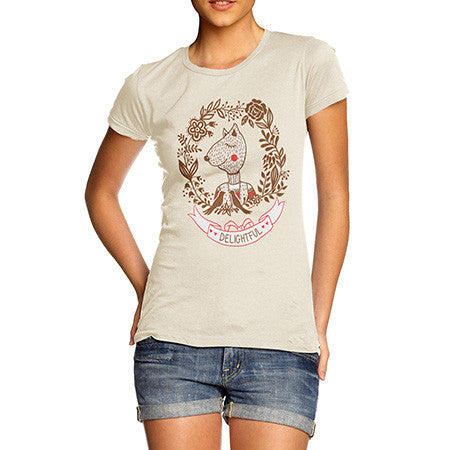 Women's Delightful Portrait T-Shirt