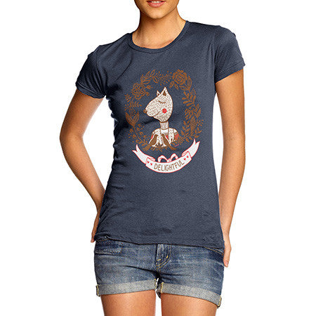 Women's Delightful Portrait T-Shirt