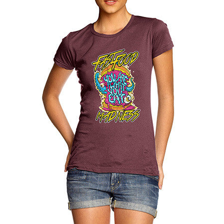 Women's Fast Food Madness T-Shirt