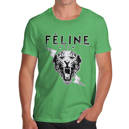 Men's Feline Meow T-Shirt