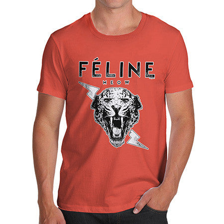 Men's Feline Meow T-Shirt