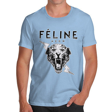 Men's Feline Meow T-Shirt