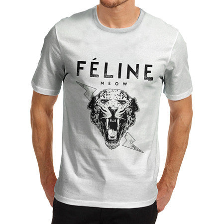 Men's Feline Meow T-Shirt