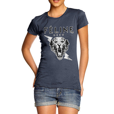 Women's Feline Meow T-Shirt