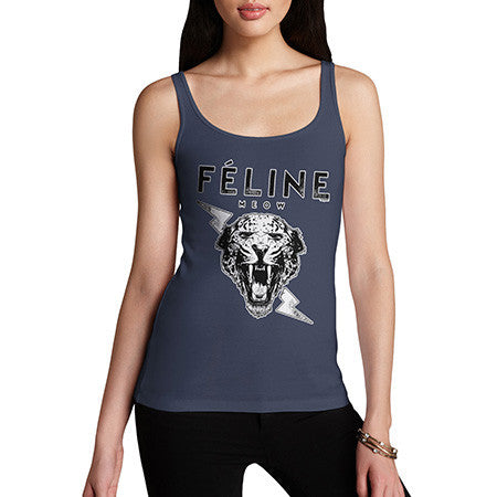 Women's Feline Meow Tank Top