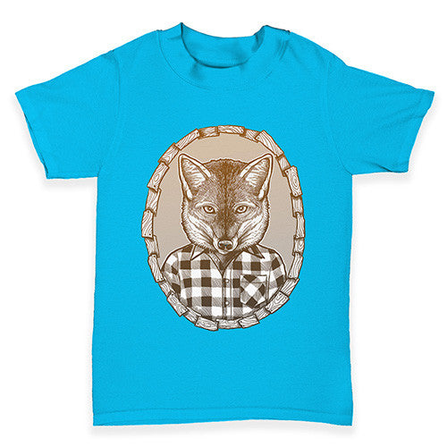 Fox In Flannel Baby Toddler T-Shirt