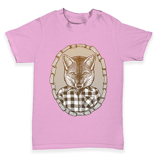 Fox In Flannel Baby Toddler T-Shirt