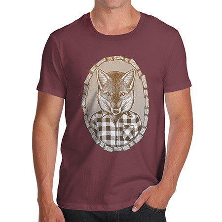 Men's Mr Fox In Flannel T-Shirt