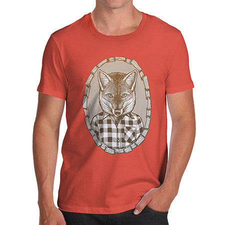 Men's Mr Fox In Flannel T-Shirt