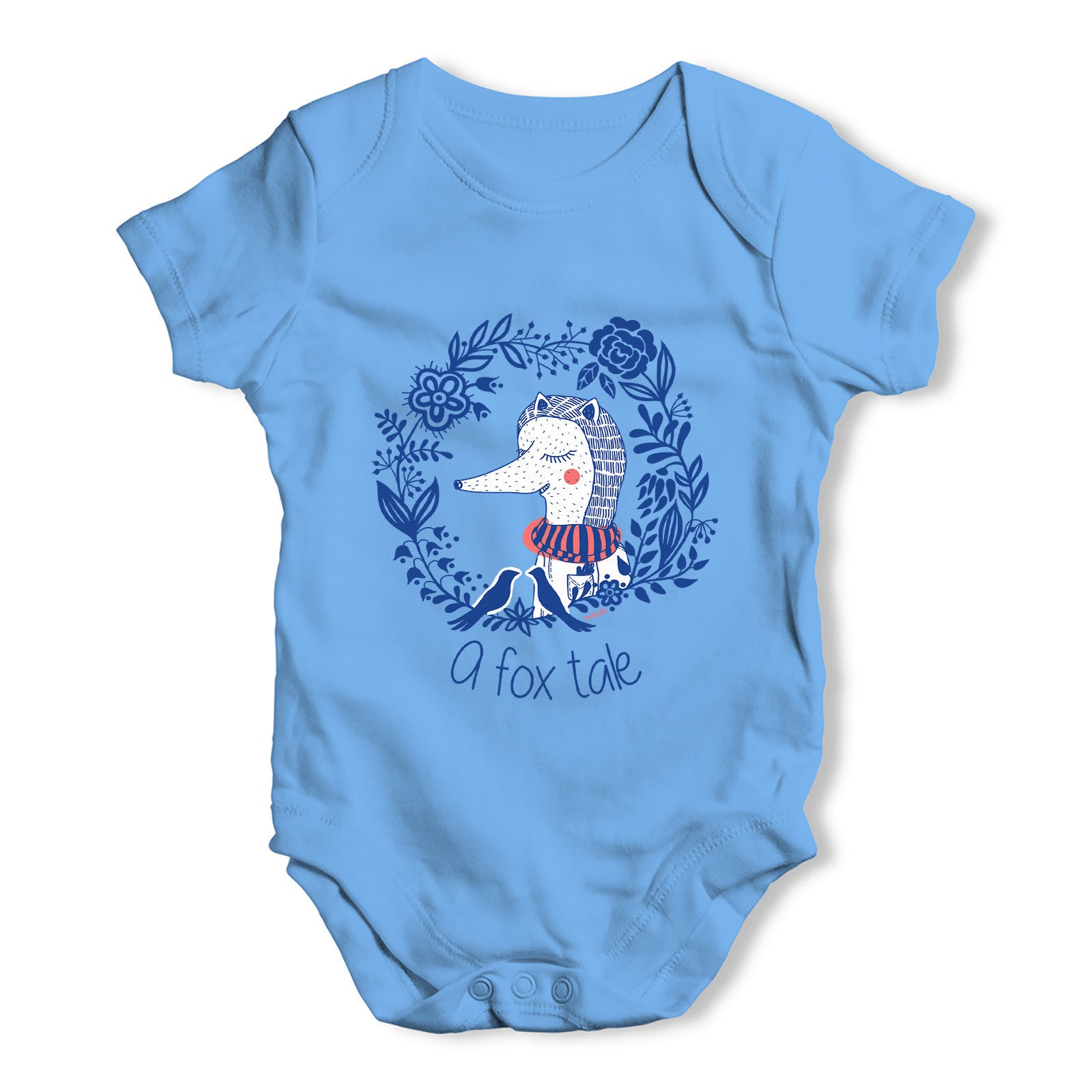 A Fox Tale Baby Grow Bodysuit