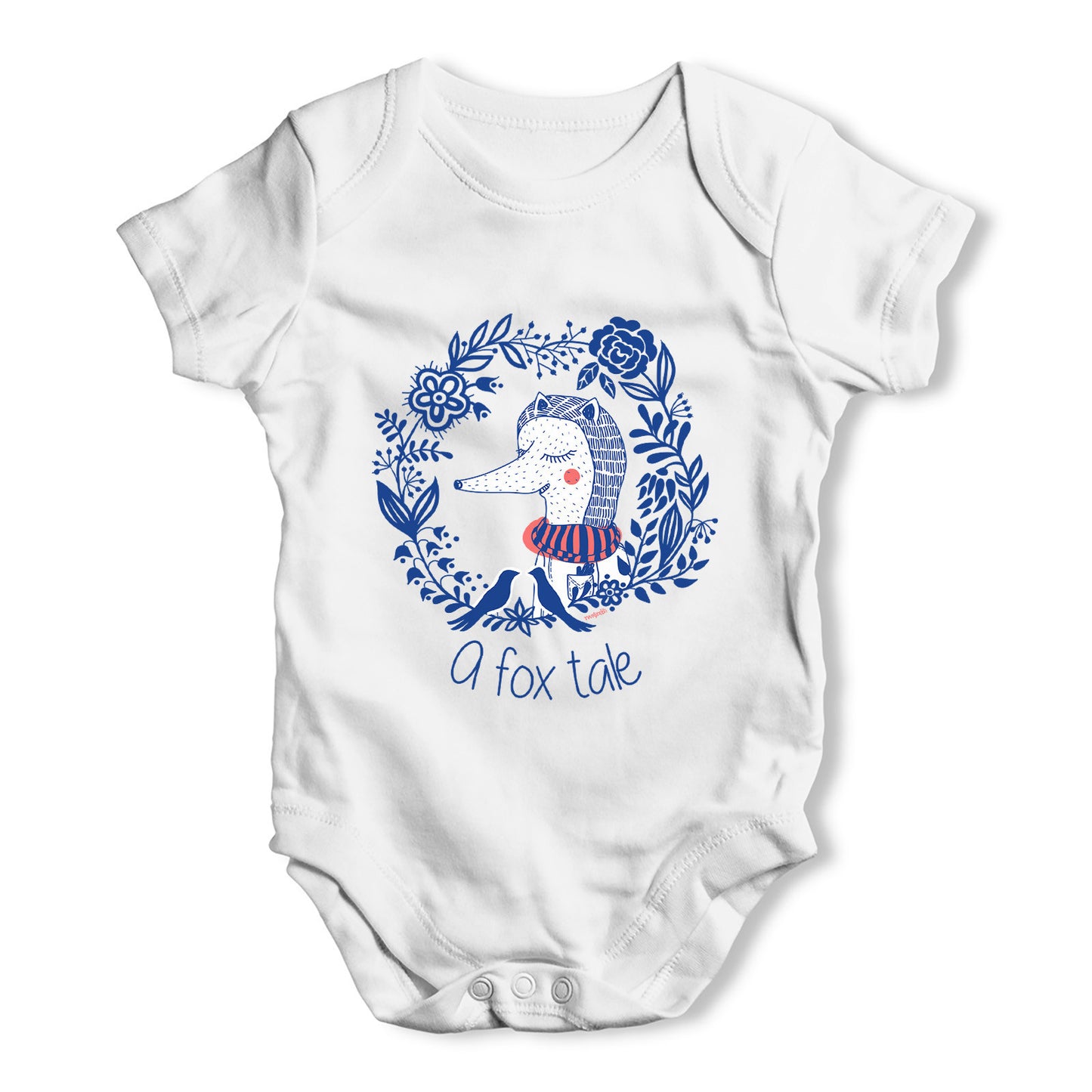 A Fox Tale Baby Grow Bodysuit