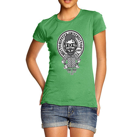 Women's Hipster University T-Shirt