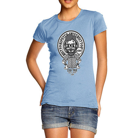 Women's Hipster University T-Shirt