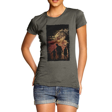Women's Zombie Brain Invasion T-Shirt