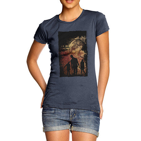 Women's Zombie Brain Invasion T-Shirt