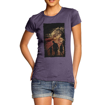 Women's Zombie Brain Invasion T-Shirt