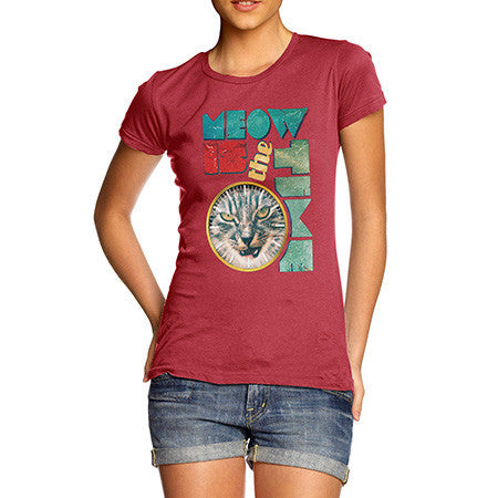 Women's The Time Is Meow T-Shirt