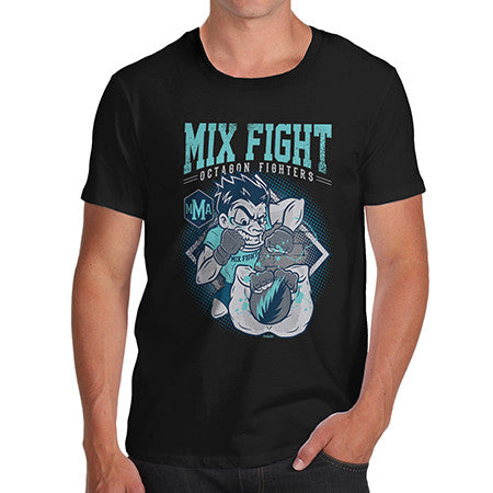 Men's Mixed Fighting Octagon Fighters T-Shirt