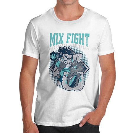 Men's Mixed Fighting Octagon Fighters T-Shirt