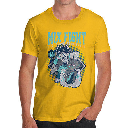 Men's Mixed Fighting Octagon Fighters T-Shirt