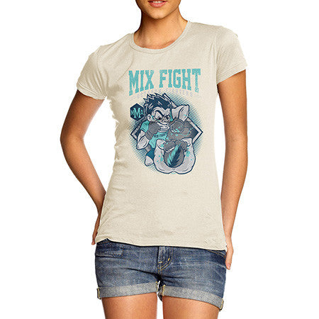 Women's Mixed Fighting Octagon Fighters T-Shirt