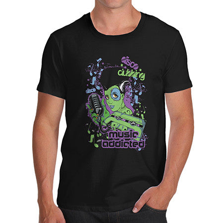 Men's Music Addicted To Disco T-Shirt