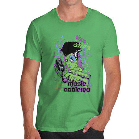 Men's Music Addicted To Disco T-Shirt