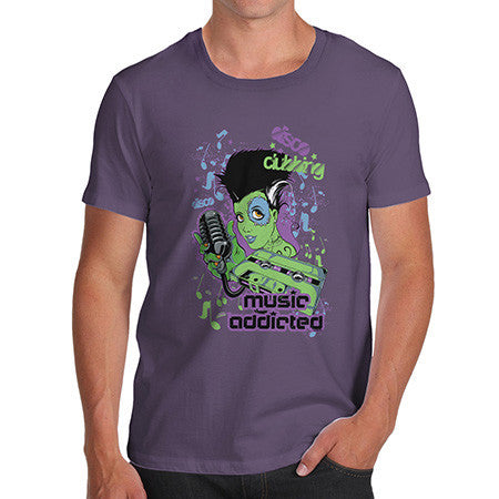 Men's Music Addicted To Disco T-Shirt