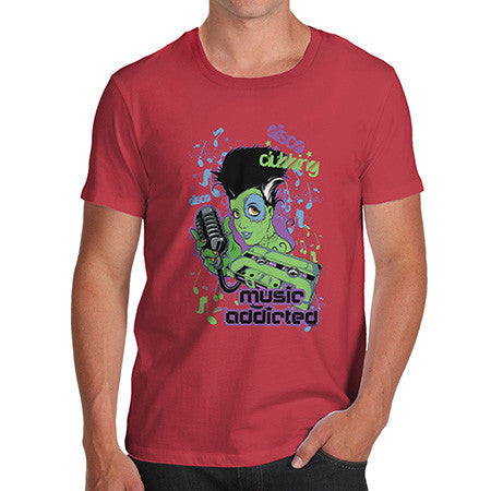 Men's Music Addicted To Disco T-Shirt