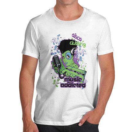 Men's Music Addicted To Disco T-Shirt