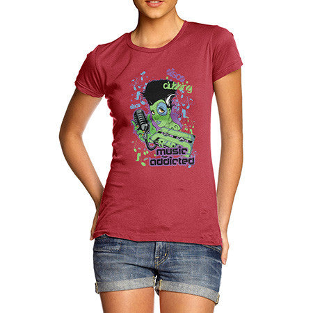 Women's Music Addicted To Disco T-Shirt