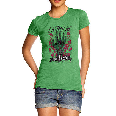 Women's Zombie Nothing To Lose T-Shirt