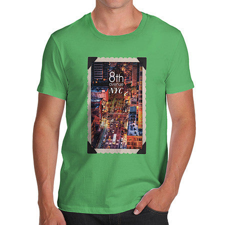 Men's 8th Avenue NYC New York  T-Shirt