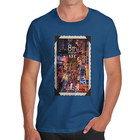 Men's 8th Avenue NYC New York  T-Shirt