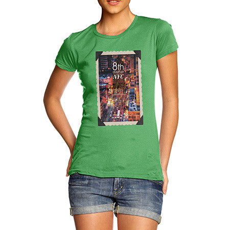 Women's 8th Avenue NYC New York  T-Shirt