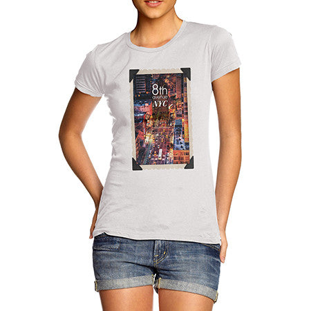 Women's 8th Avenue NYC New York  T-Shirt