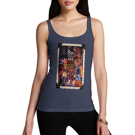 Women's 8th Avenue NYC New York  Tank Top