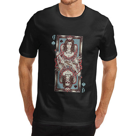 Men's Evil Queen Of Spades T-Shirt