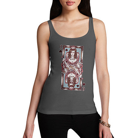 Women's Evil Queen Of Spades Tank Top