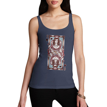 Women's Evil Queen Of Spades Tank Top