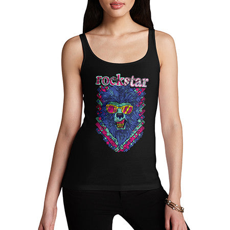 Women's Rock star Lion Tank Top