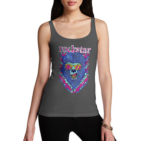 Women's Rock star Lion Tank Top