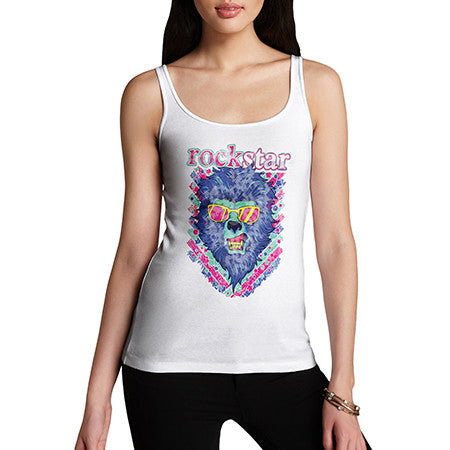 Women's Rock star Lion Tank Top